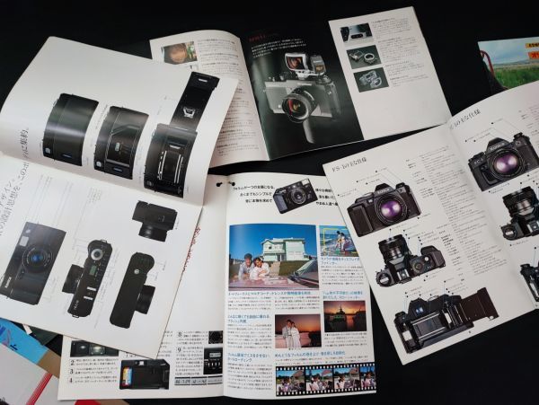 [ single-lens / compact camera * accessory * other ] catalog *14 point *Konica/NOBLEX/KYOCERA/MIRAX/TEXER/National/Voigtlander/