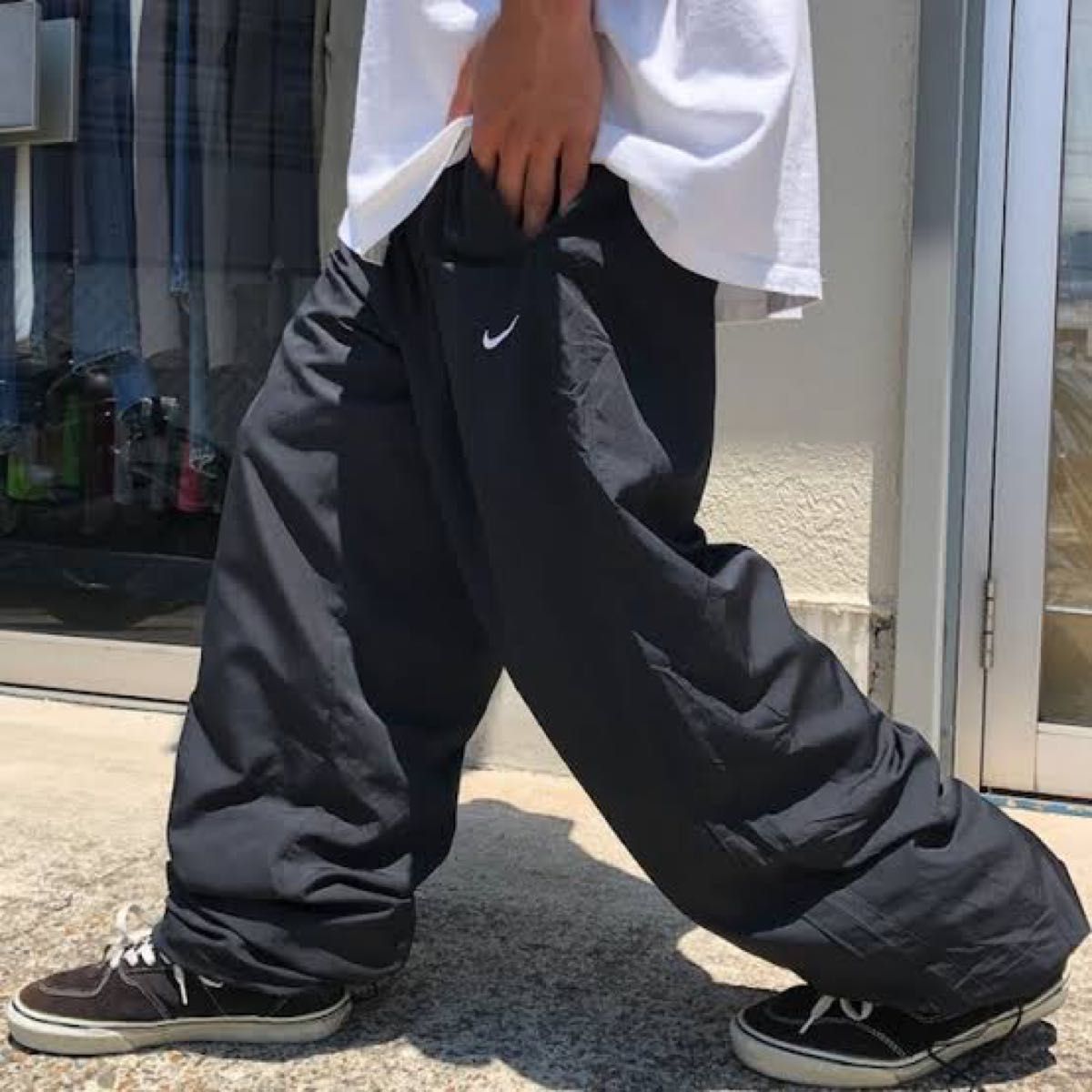 00s archive NIKE nylon pants tech y2k-