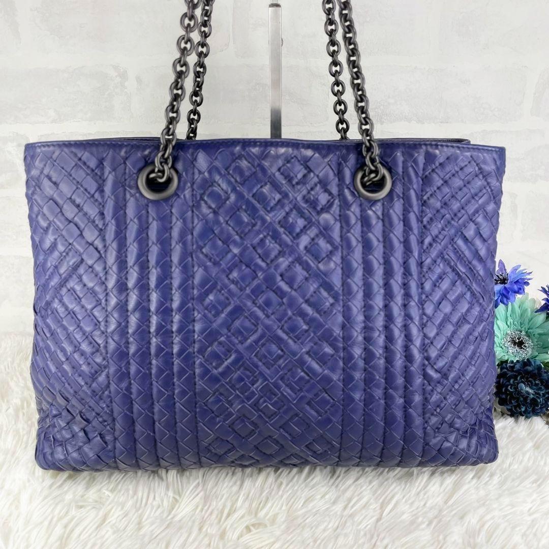 美品☆ BOTTEGA VENETA ボッテガヴェネタ イントレチャート レザー