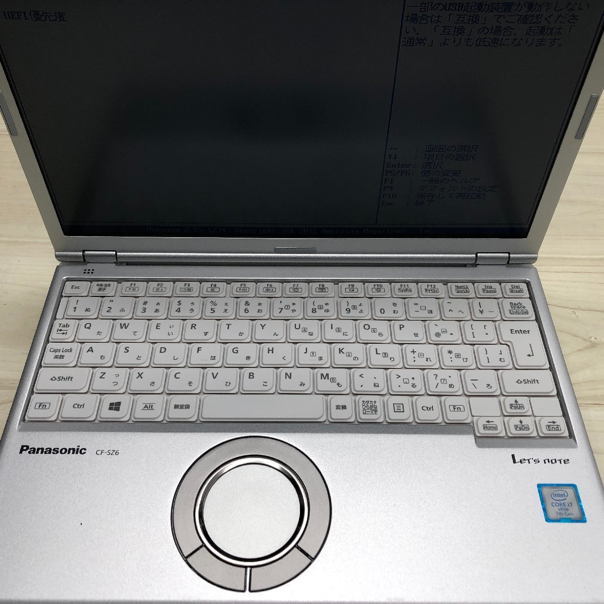 Panasonic Let`s note CF-SZ6SFUVS Core i7 7600U 2.80GHz/16GB/512GB