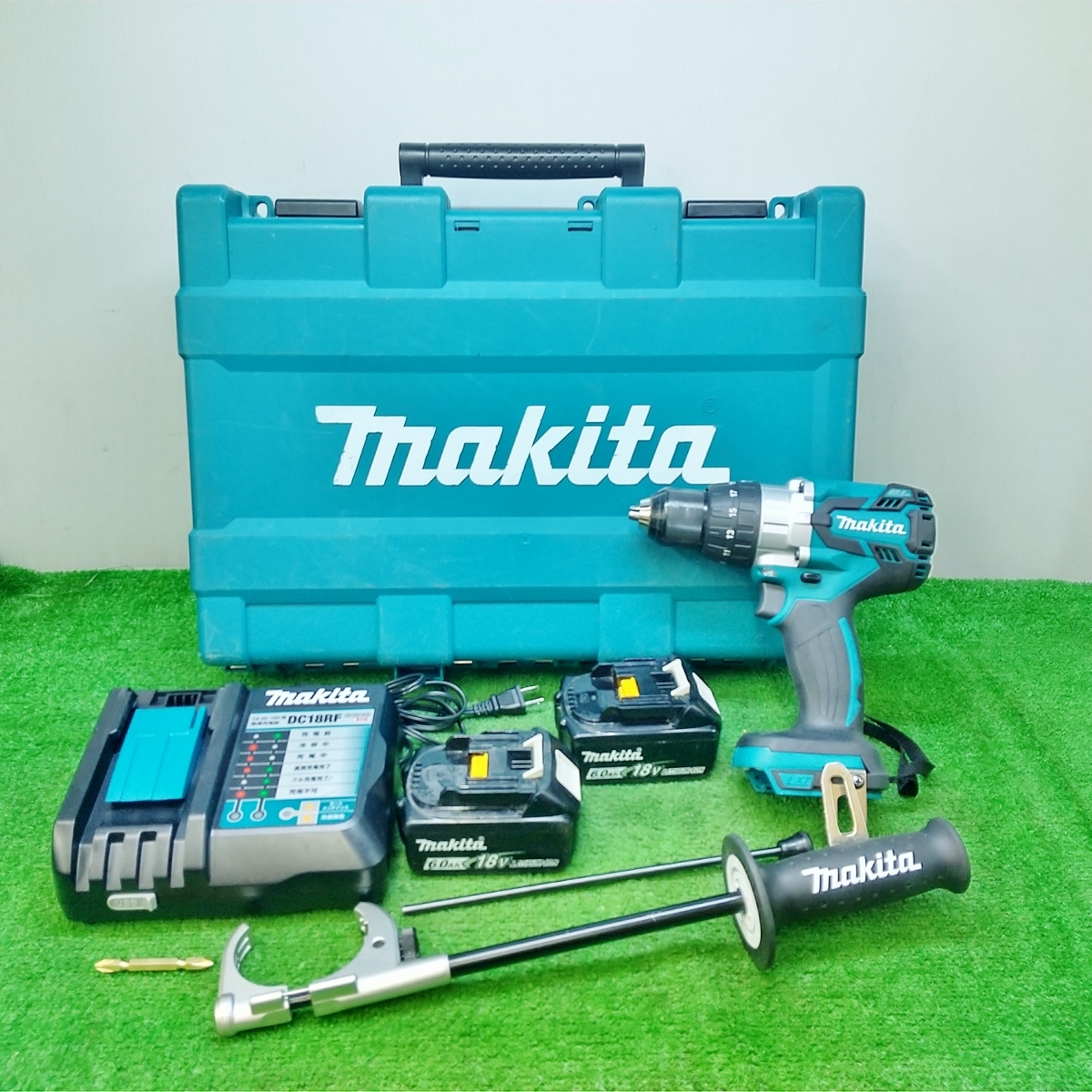 makita マキタ 18V 充電式 震動ドライバドリル 充電器 ＋ 6.0Ah