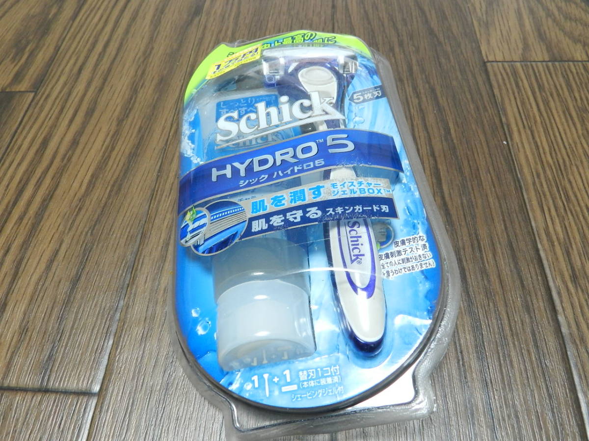  translation have free shipping ( outside fixed form ) Schic hydro 5 premium Schick HYDRO5 holder & razor 1 piece 5 sheets blade suction pad type holder stand attaching 