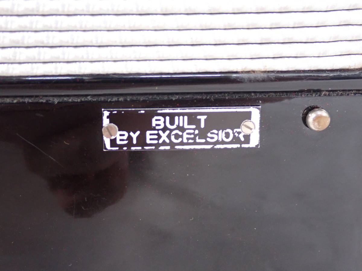 EXCELSIOR エキセルシャー アコーディオン MODEL 303/S 鍵盤 楽器 現状品 ソフトケース付きの画像3