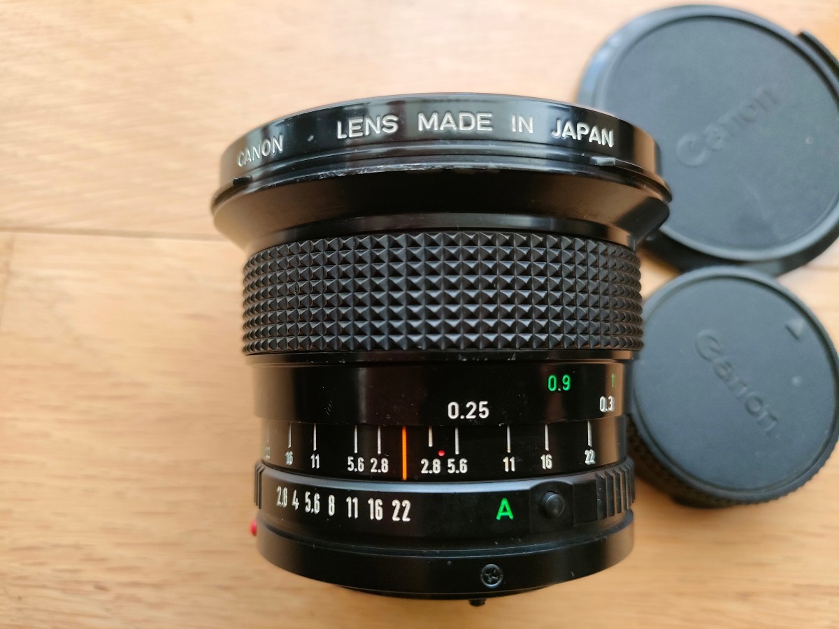 キャノン Canon FD 20mm f/2.8 カメラレンズ！☆１円～売り切り