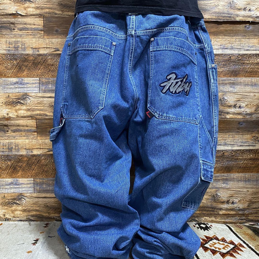 FUBU フブ デニム ペインターパンツ バギーパンツ ジーンズ ジーパン