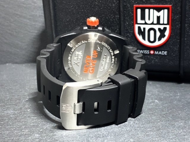 新品 LUMINOX ルミノックス 正規品 腕時計 ベア・グリルス サバイバル 3720 シー シリーズ クオーツ カレンダー 防水 オレンジ プレゼント