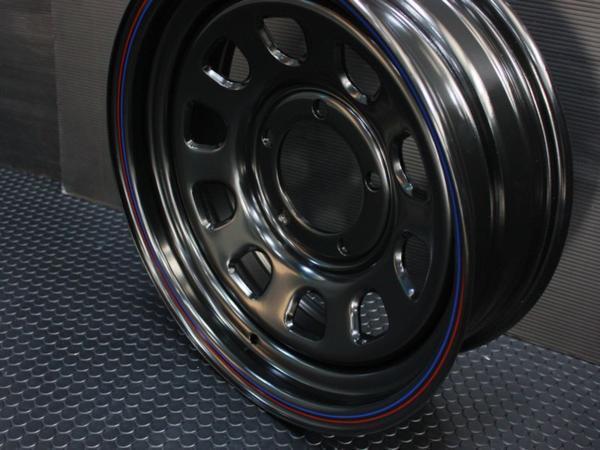 新型 ジムニー ホイール！ TSW デイトナブラック 16X5.5J-18 TOYO OPEN COUNTRY R/T 185/85R16 タイヤセット　JB64 JB23などに！_画像4