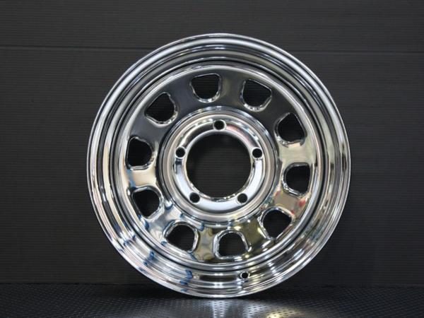 新型 ジムニー ホイール！TSW デイトナクローム 16X5.5J-18 GEOLANDAR M/T G003 175/80R16 タイヤセット　JB64 JB23などに！_画像2