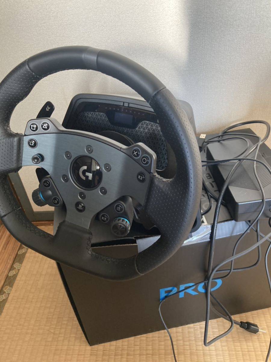 使用僅か Logicool G PRO Racing wheel PRO ペダル セット ロジクール