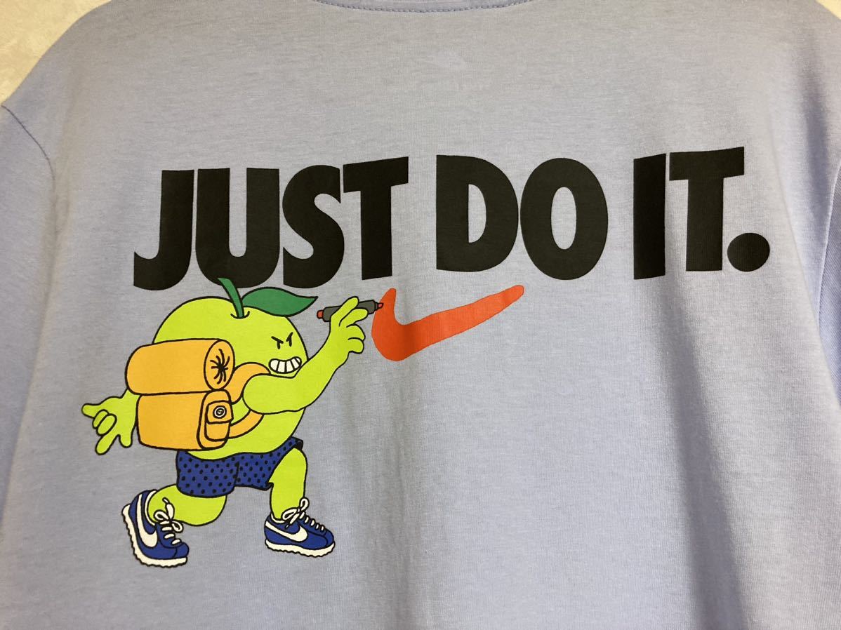 ナイキ スポーツウェア Mサイズ Tシャツ/ ブルー メンズ レディース 半袖 NIKE ジュニア_画像4