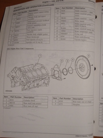 2004年 FORD E-Series サ-ビスショップ マニュアル Vol.2 エンジン オートマ チック トランスミッション 整備 修理 リペア フルサイズバン_画像7