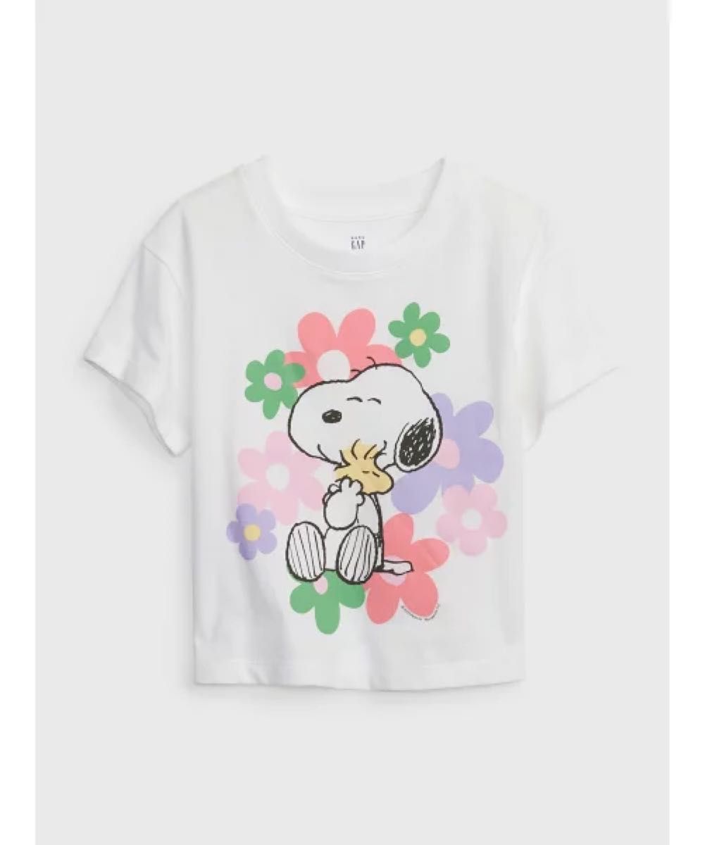 半袖Tシャツ Tシャツ コラボTシャツ　スヌーピー PEANUTS GAP キャップ