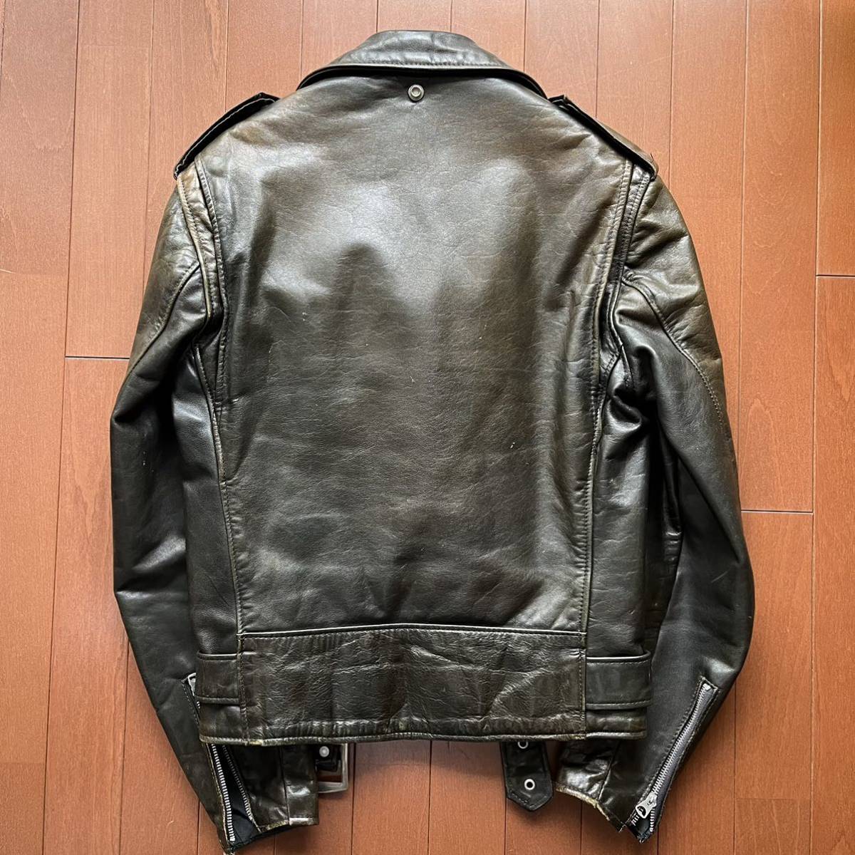 70s Schott 牛タグ 後期 ブラウン 茶芯 ヴィンテージ ライダース 70s Schott 牛タグ 後期 ブラウン 茶芯 ヴィンテージ ライダース