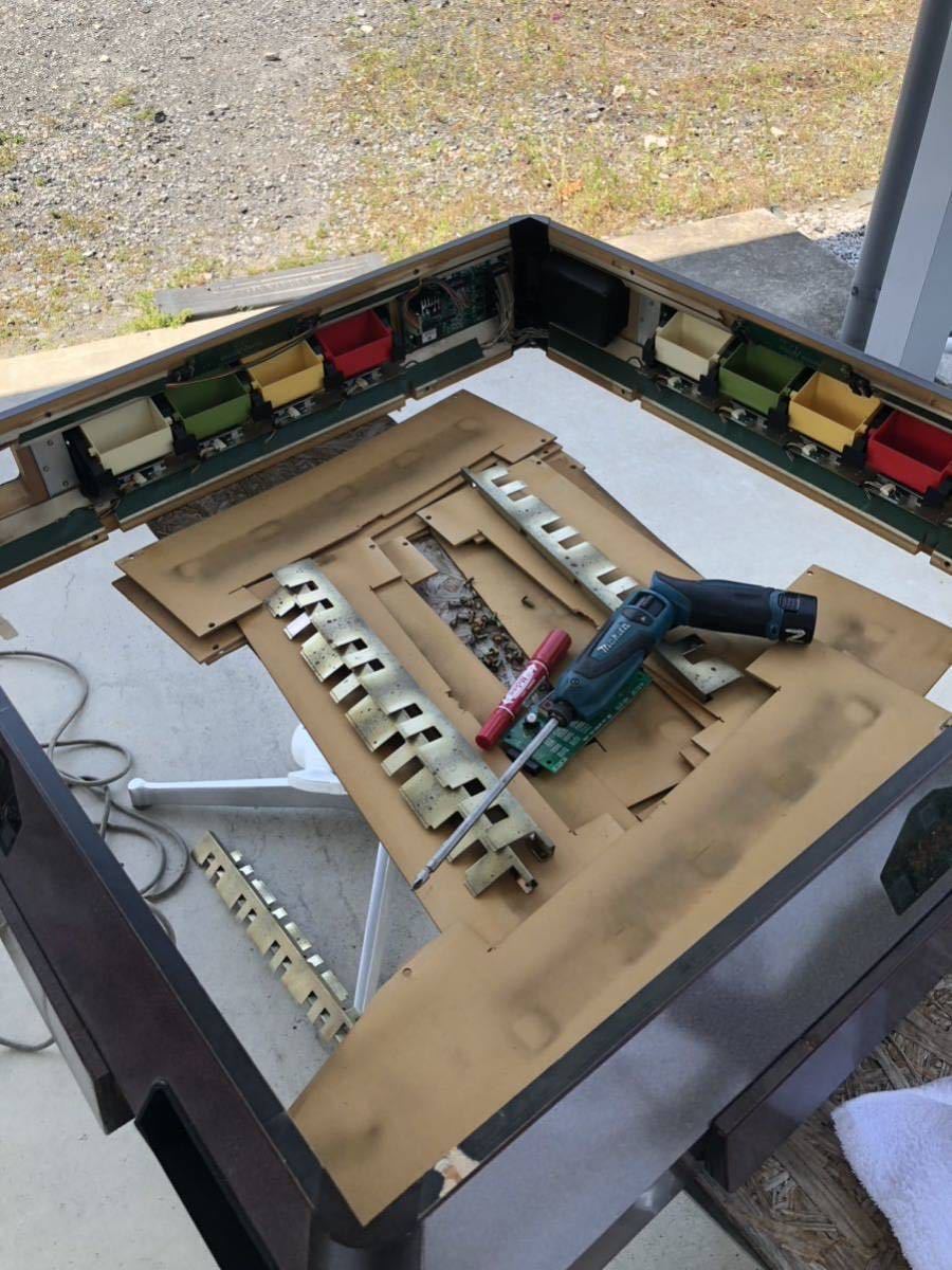 全自動麻雀卓 電元 オートメーション 雀豪ドーム テンリーダー装備
