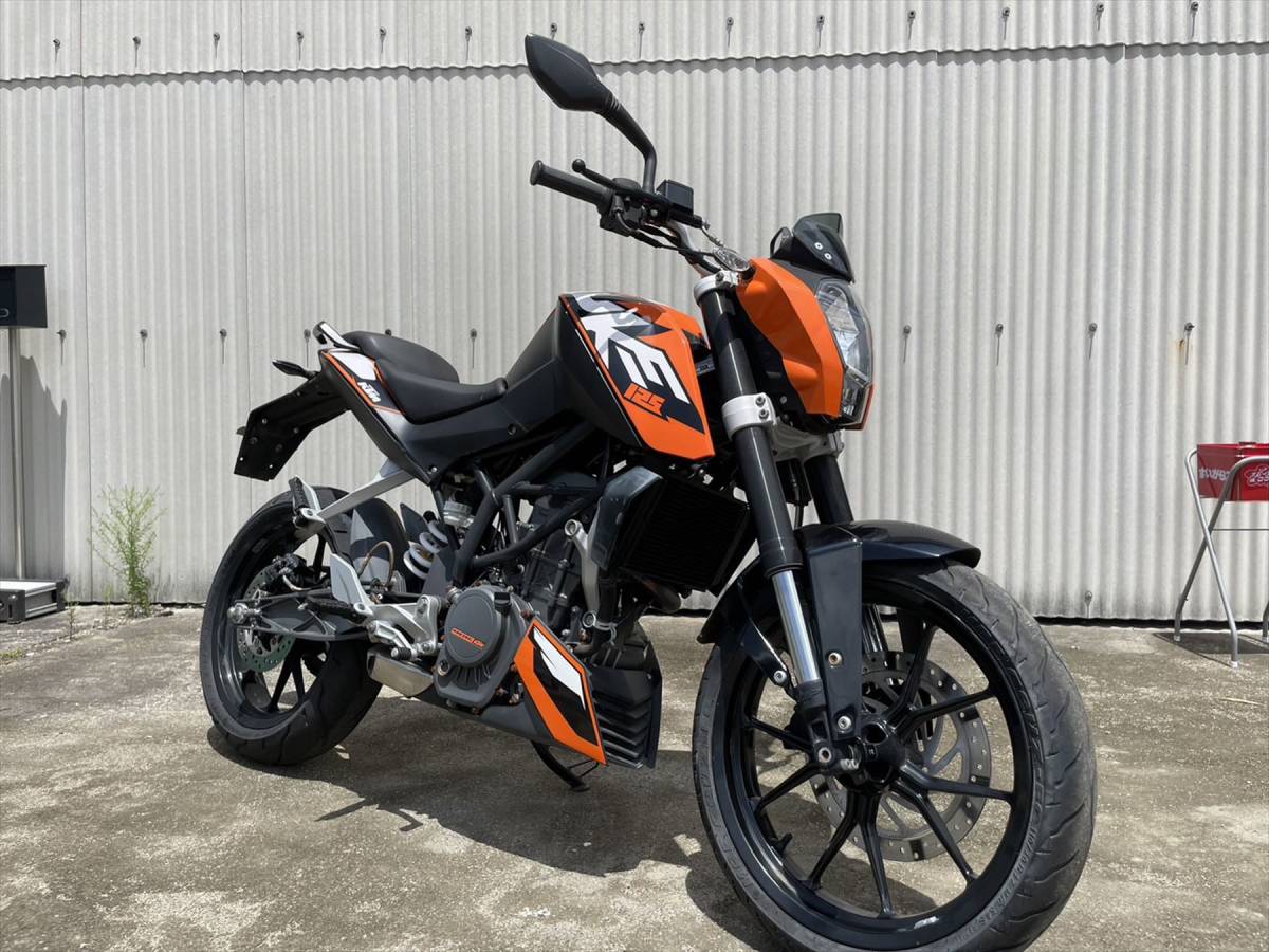 KTM 125DUKE デューク ライト インナーカウル 【230525】_画像8