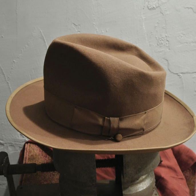 VINTAGE STETSON STETSONIAN cl 50s 7ヴィンテージステットソン