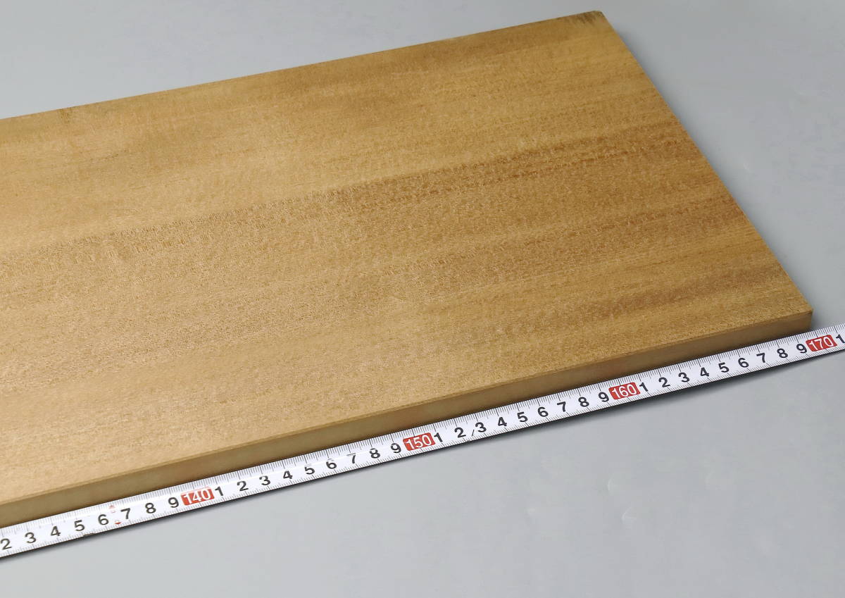 5354・アガチス柾目材板・1698㎜×249㎜×16㎜＝1枚・◆プレーナー削り後に手鉋仕上げです。_画像2