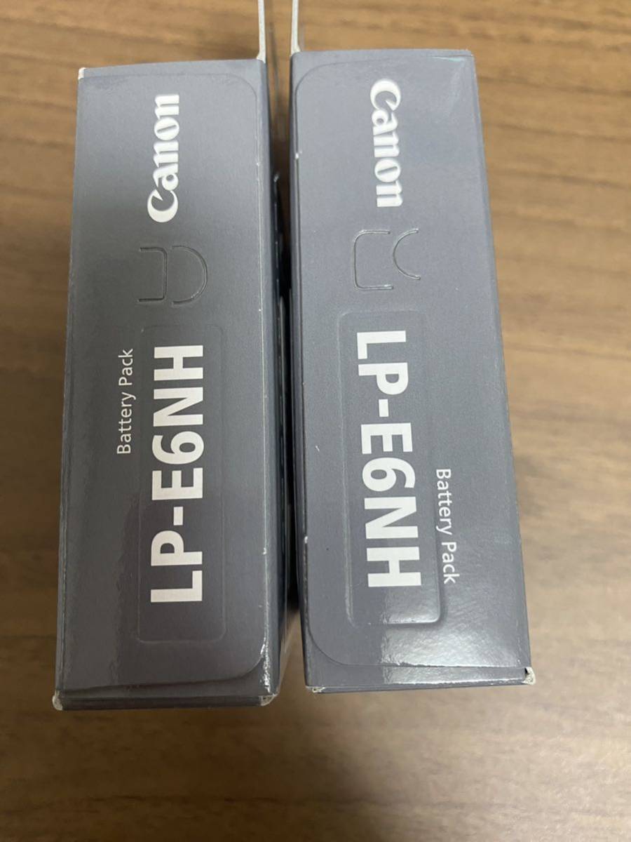 Canon 純正バッテリーパックLP-E6NH 未使用新品2個| JChere雅虎拍卖代购