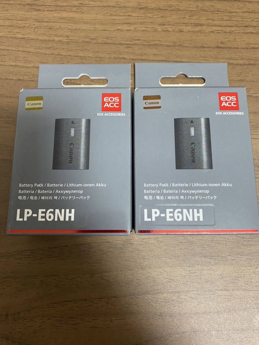 新品Canon純正 LP-E6NH