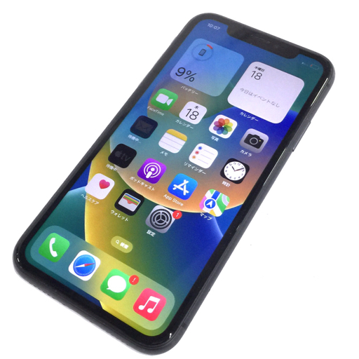 海外版SIMフリー Apple iPhone 11 MWM02ZP/A 128GB ブラック スマホ