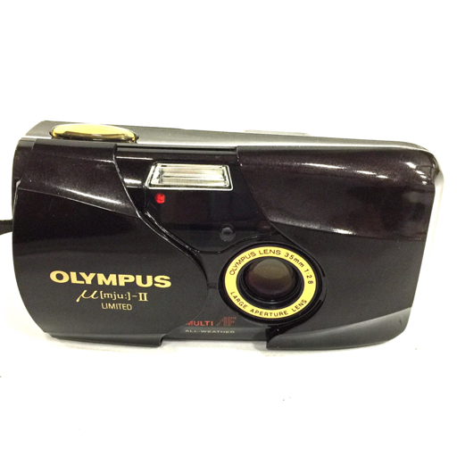 OLYMPUS μ-II LIMITED 35mm 1:2.8 コンパクトフィルムカメラ ボディ
