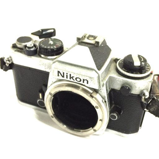 Nikon FE 一眼レフ マニュアルフォーカス フィルムカメラ ボディ 光学機器の画像1