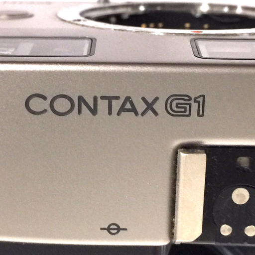 1円 CONTAX G1 Carl Zeiss Biogon 2.8/28 T* Planar 2/45 T* レンジファインダー フィルムカメラ ボディ レンズ_画像8