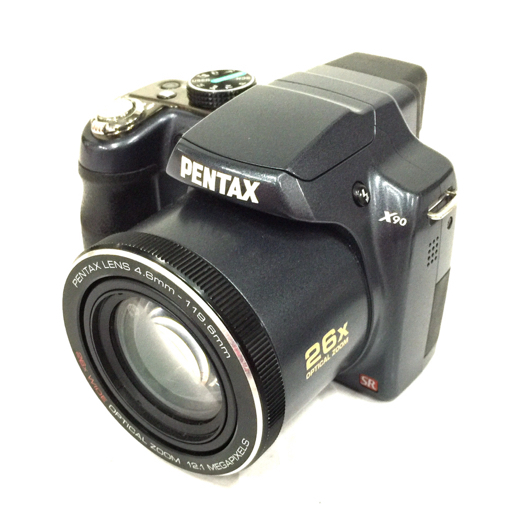 ヤフオク! - PENTAX X90 コンパクトデジタルカメラ 通電確認済...