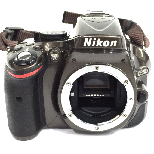 1円 Nikon D5200 AF-S NIKKOR 18-55mm 1:3.5-5.6 G デジタル一眼レフ カメラ レンズ L192223の画像2