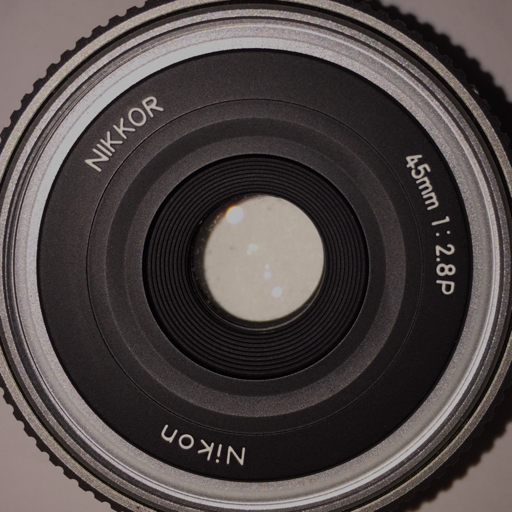 1円 Nikon NIKKOR 45mm 1:2.8 P 一眼 オートフォーカス カメラ レンズ 光学機器 L091718の画像5