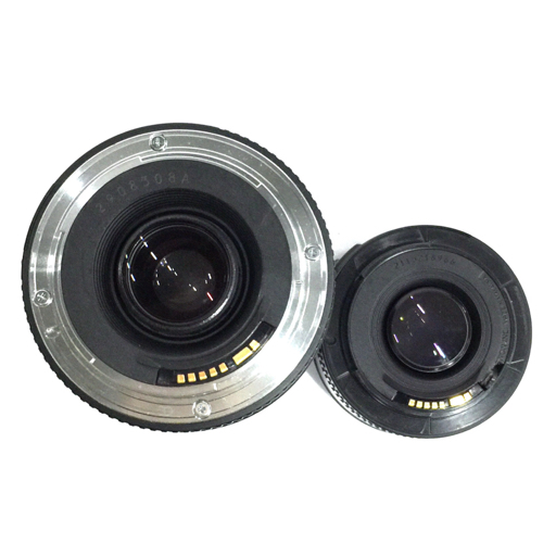 1円 CANON EOS Kiss X7i EF 50mm 1:1.8 ii 75-300mm 1:4-5.6 iii USM デジタル一眼レフ カメラ レンズ L142019_画像8