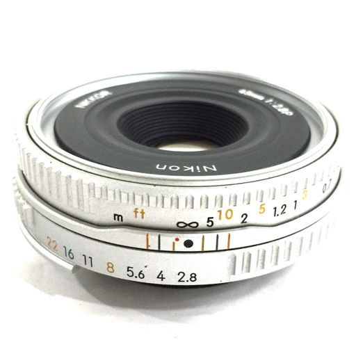 1円 Nikon NIKKOR 45mm 1:2.8 P 一眼 オートフォーカス カメラ レンズ 光学機器 L091718の画像2
