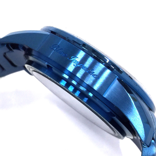 美品 KENTEX ブルーインパルス S720M-02 限定モデル クロノ ソーラー 腕時計 オリジナル専用BOX・キャップ付きの画像4