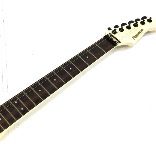フェルナンデス エレキギター エレクトリック ギター 楽器 弦楽器 ケースなし アイボリー系 FERNANDES QR054-104の画像3