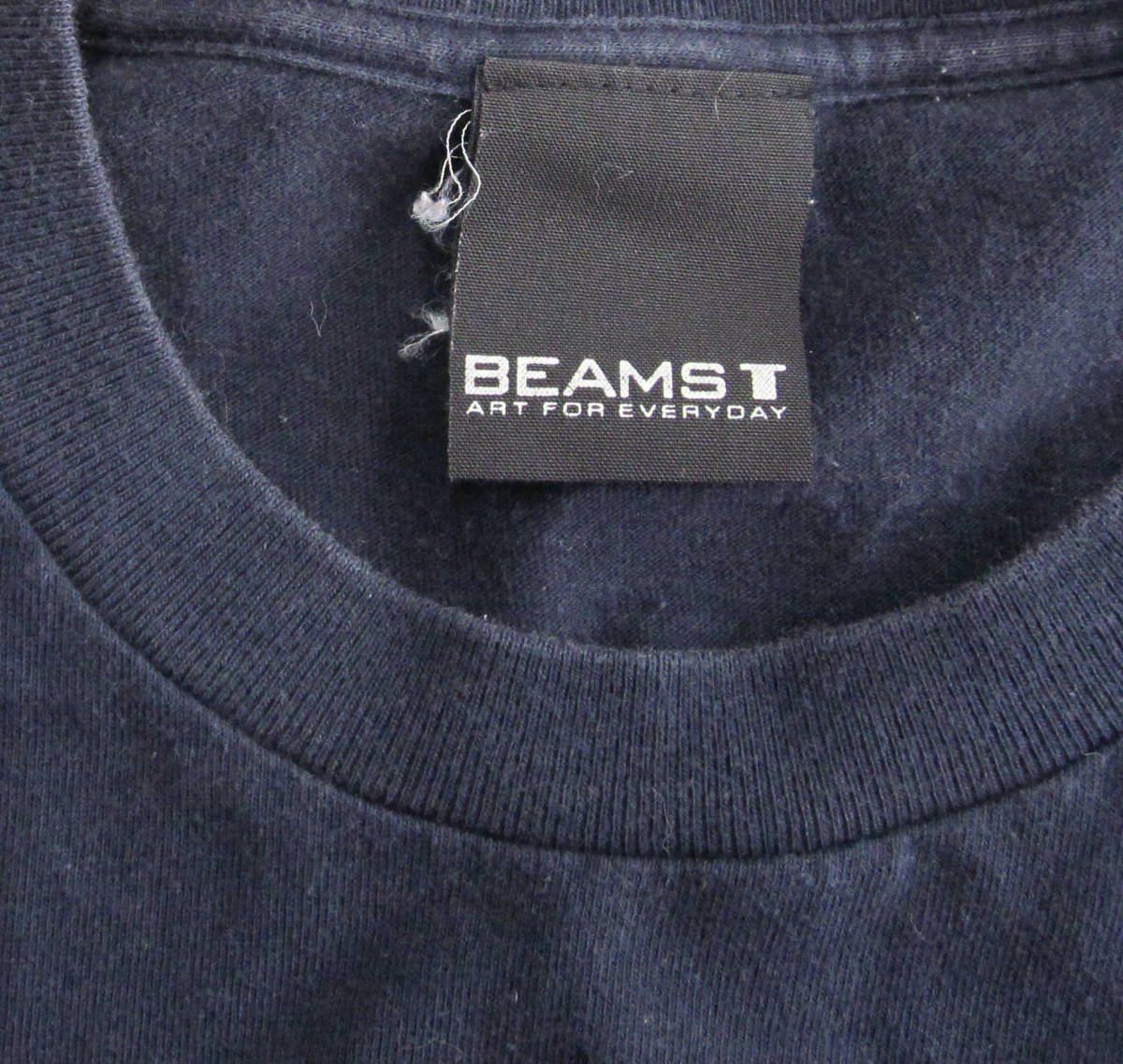 BEAMS ビームス 半袖 Tシャツ 紺 S c62 _画像5