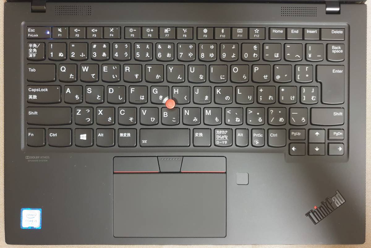 美品 Lenovo ThinkPad X1 Carbon 7th 2019 Core i5 8265U 8GBメモリ