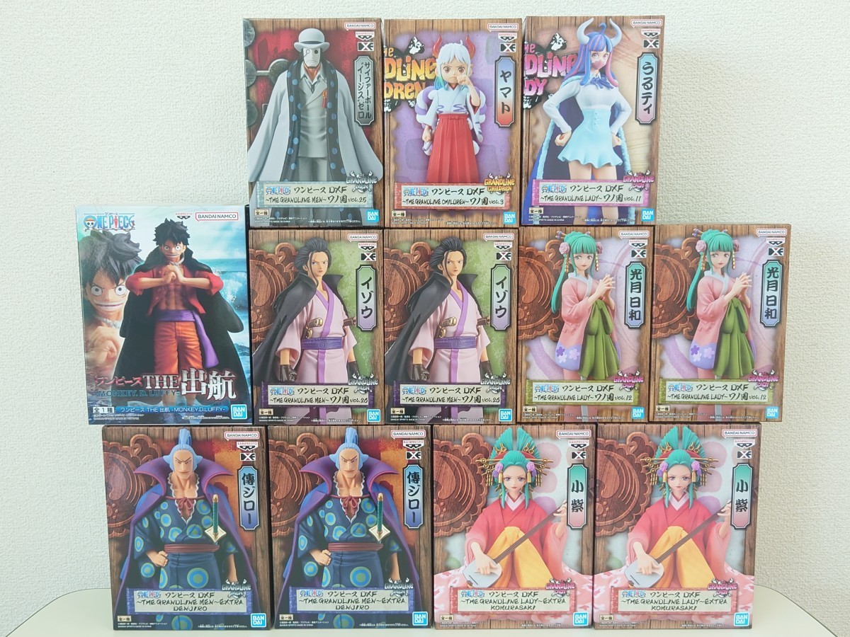 ONE PIECE ワンピース フィギュア 12個セット ルフィ、イゾウ、うる