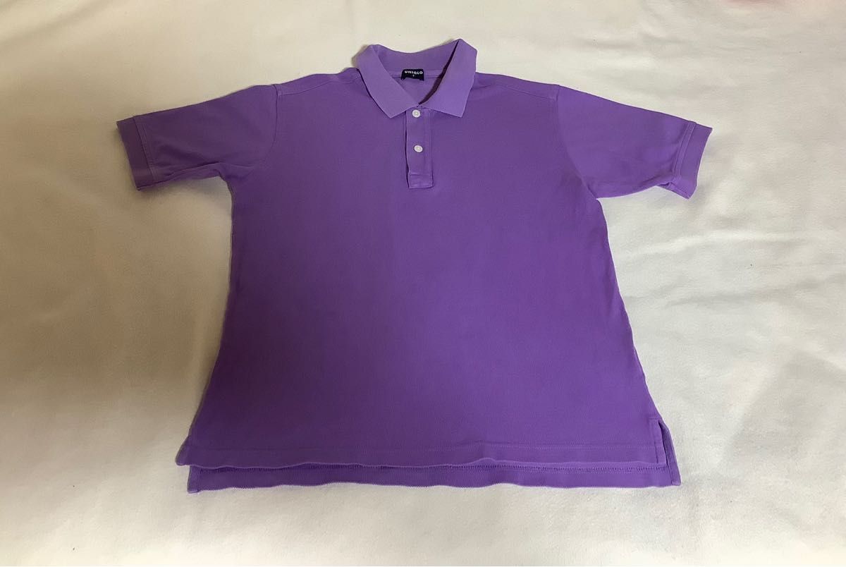 ユニクロ ポロシャツ　レディース　Sサイズ　パープル　紫