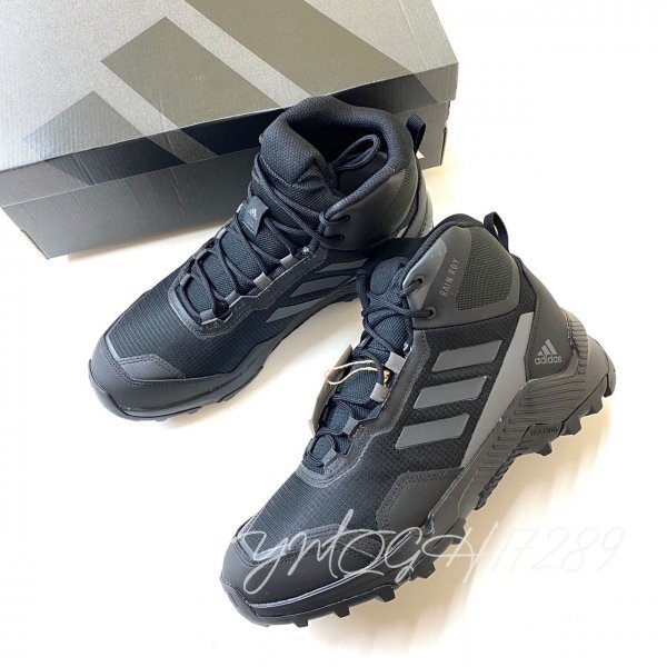 超人気の アディダス adidas EASTRAIL 26.5 黒 GY4174 箱有