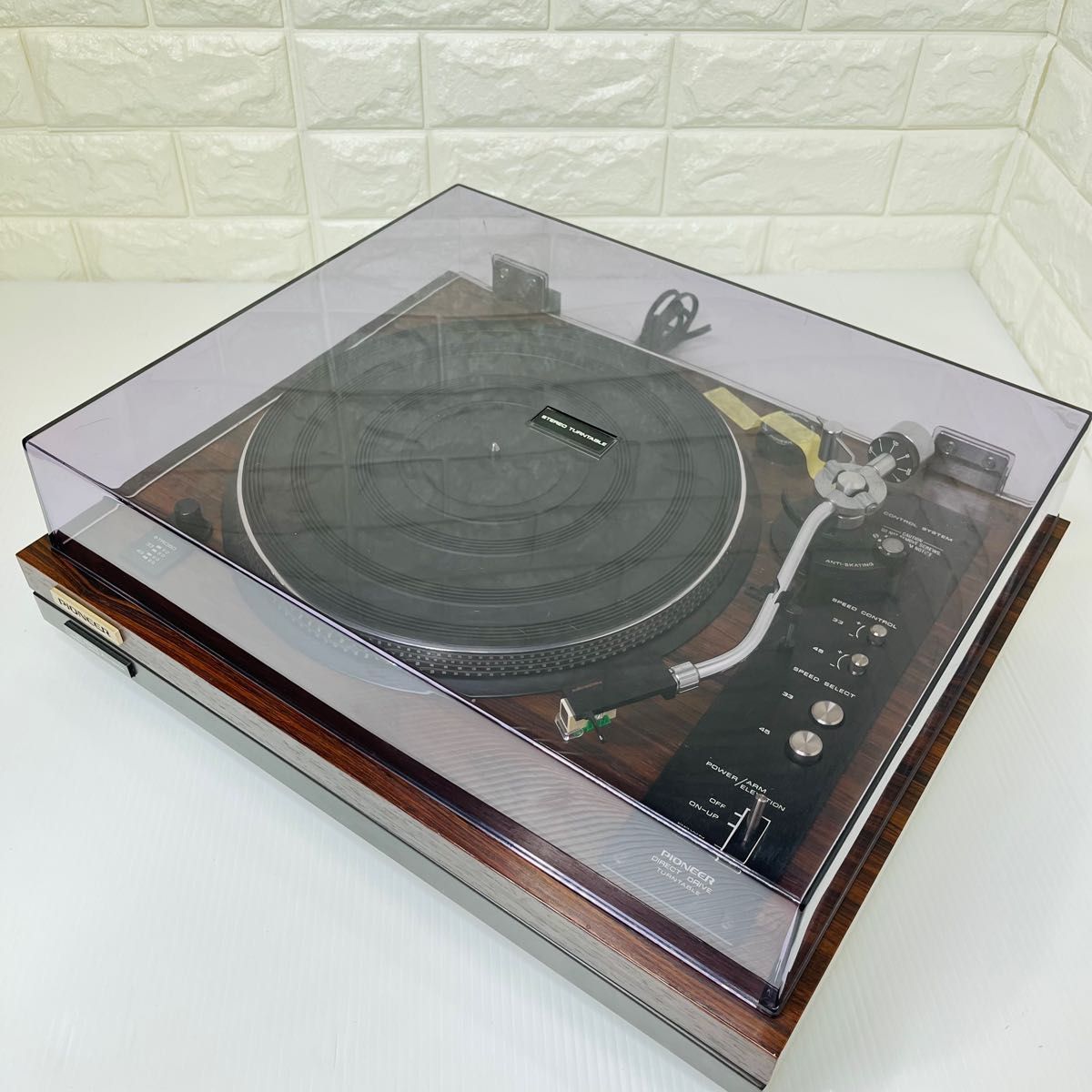 動作品》PIONEER PL-1200A レコードプレーヤー - 通販 - pinehotel.info