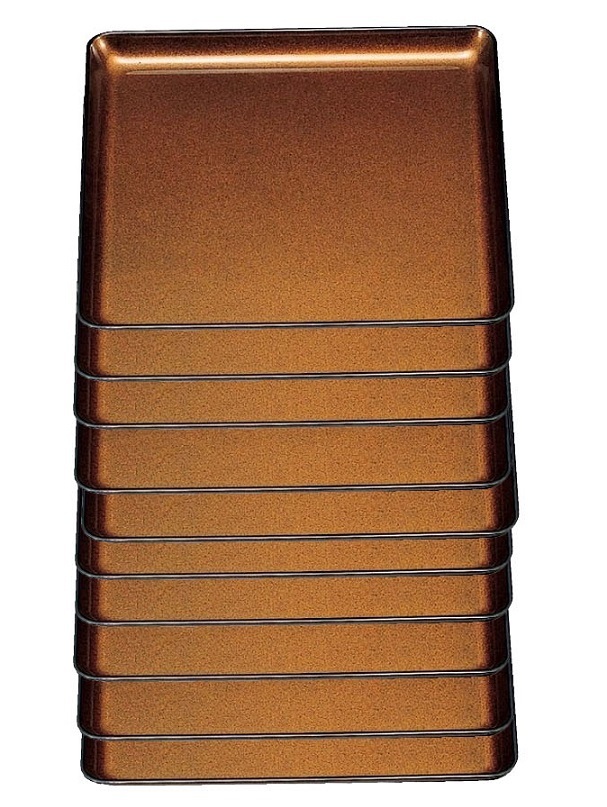 在庫有】 ☆業務用漆器角盆梨地尺2寸(約358X358mm 在庫有】 ☆業務用漆器角盆梨地尺2寸(約358X358mm