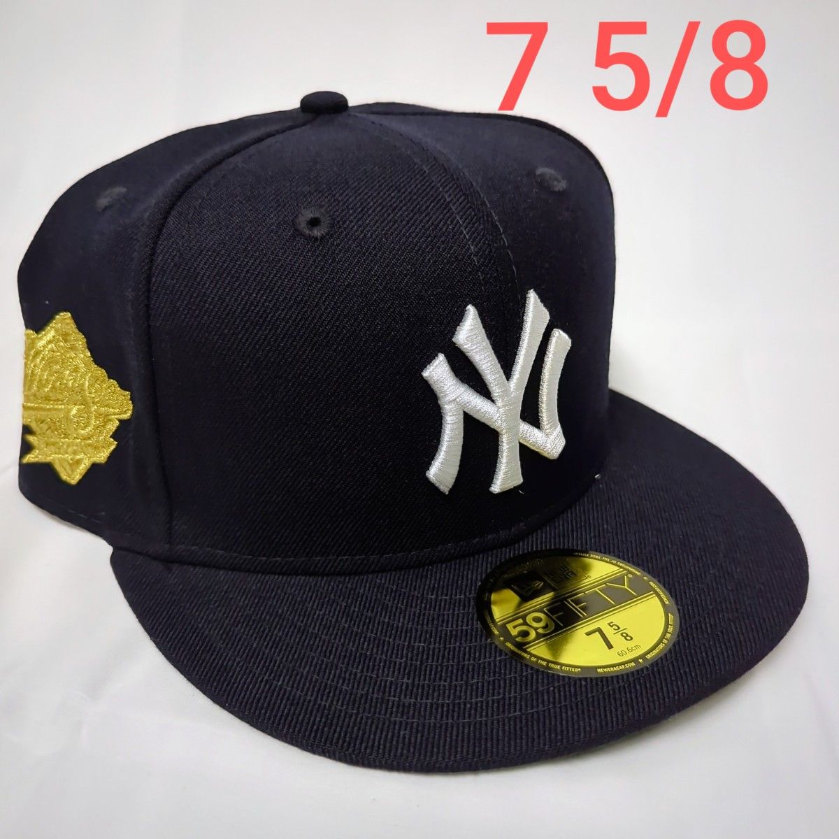 新品 海外限定 1999ヤンキース NEWERA カスタム CAP 7 5/8 ニューエラ