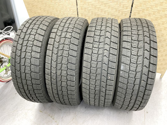 DUNLOP WINTER MAXX 02 2022年製（36週）185/65R15 88Q スタッドレスタイヤ 4本 ダンロップ ウィンターマックス 札幌市_画像2