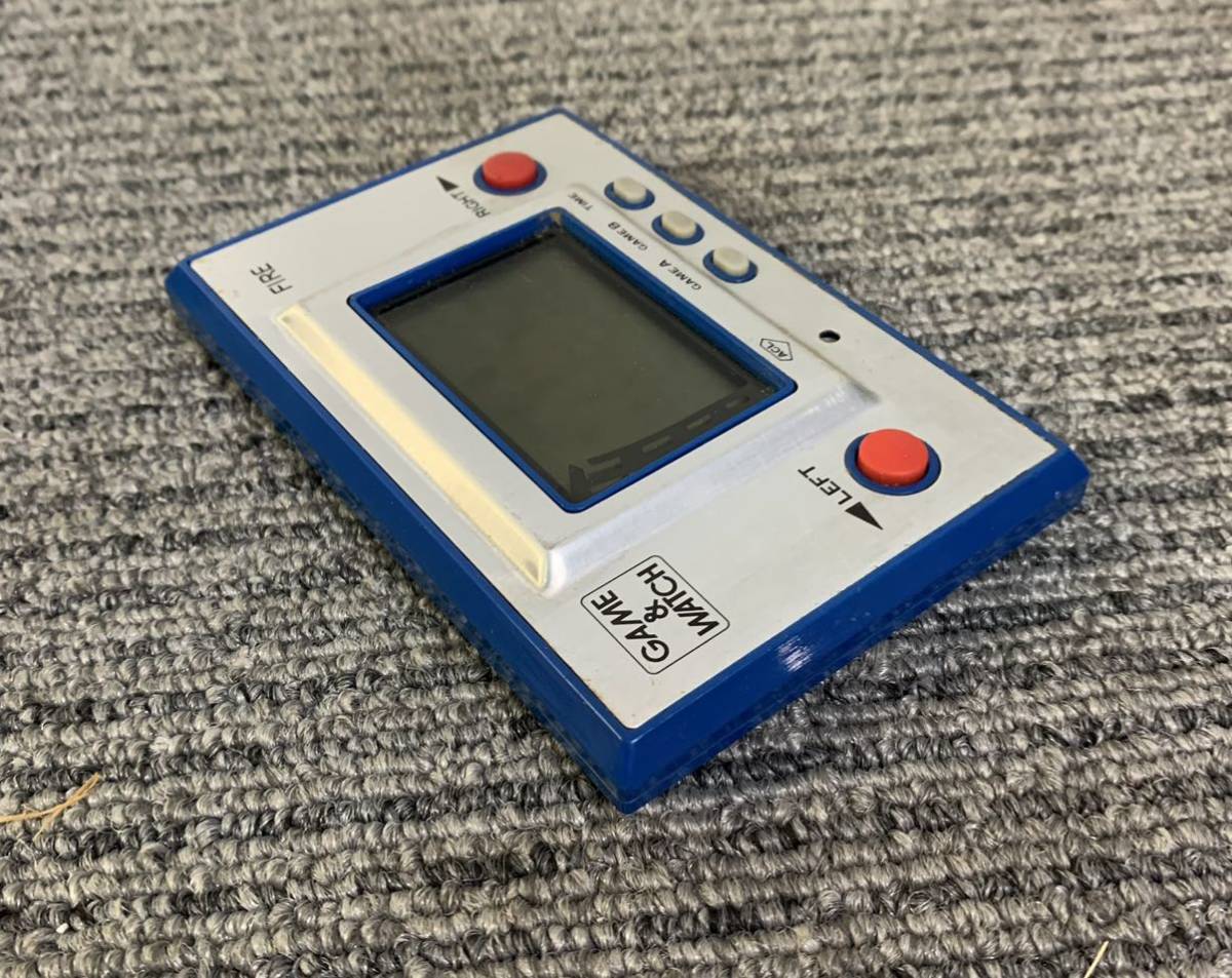 ●GAME&WATCH ゲームウォッチ Nintendo 任天堂 FIRE 当時物●_画像4