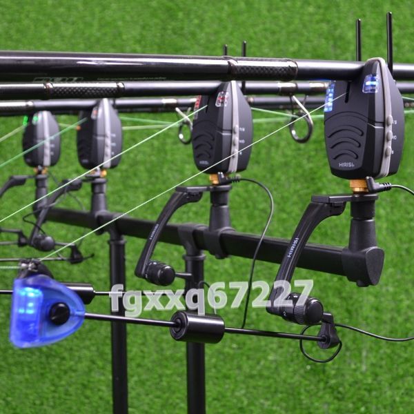 冬ギフト セ KT119:☆人気☆防水鯉釣りバイトアラームセット スナッグイヤー その他