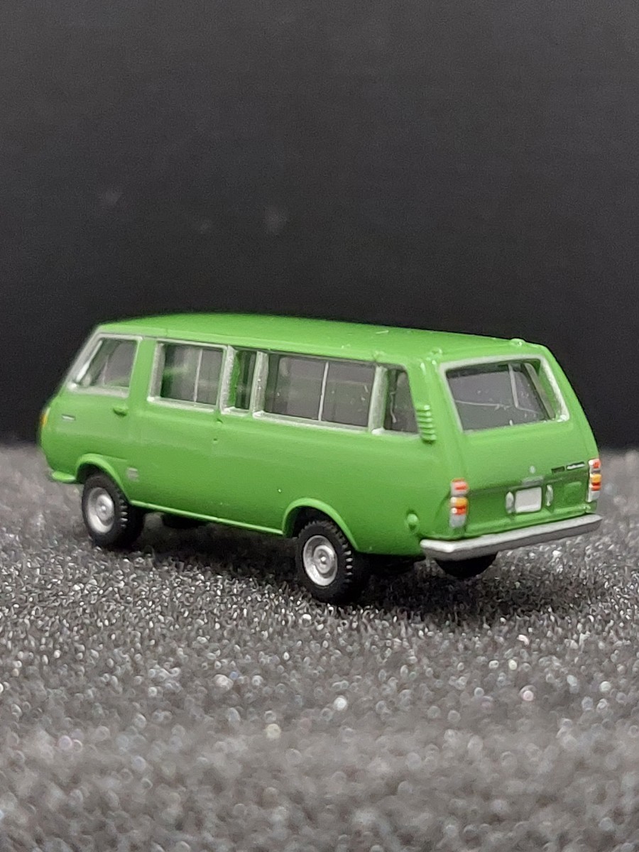 TOMYTEC Tommy Tec CAR collection car collection no. 5. Toyota Hiace green No.83 1/150 scale 