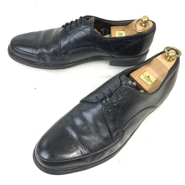 Vintage☆80s ARISTOCRAT?☆COMFORT ARCH/本革/グッドイヤー製法/Uチップ【9.5C/26.0-27.0/黒/BLACK】ビジネス/dress shoes◎CD-150_画像2