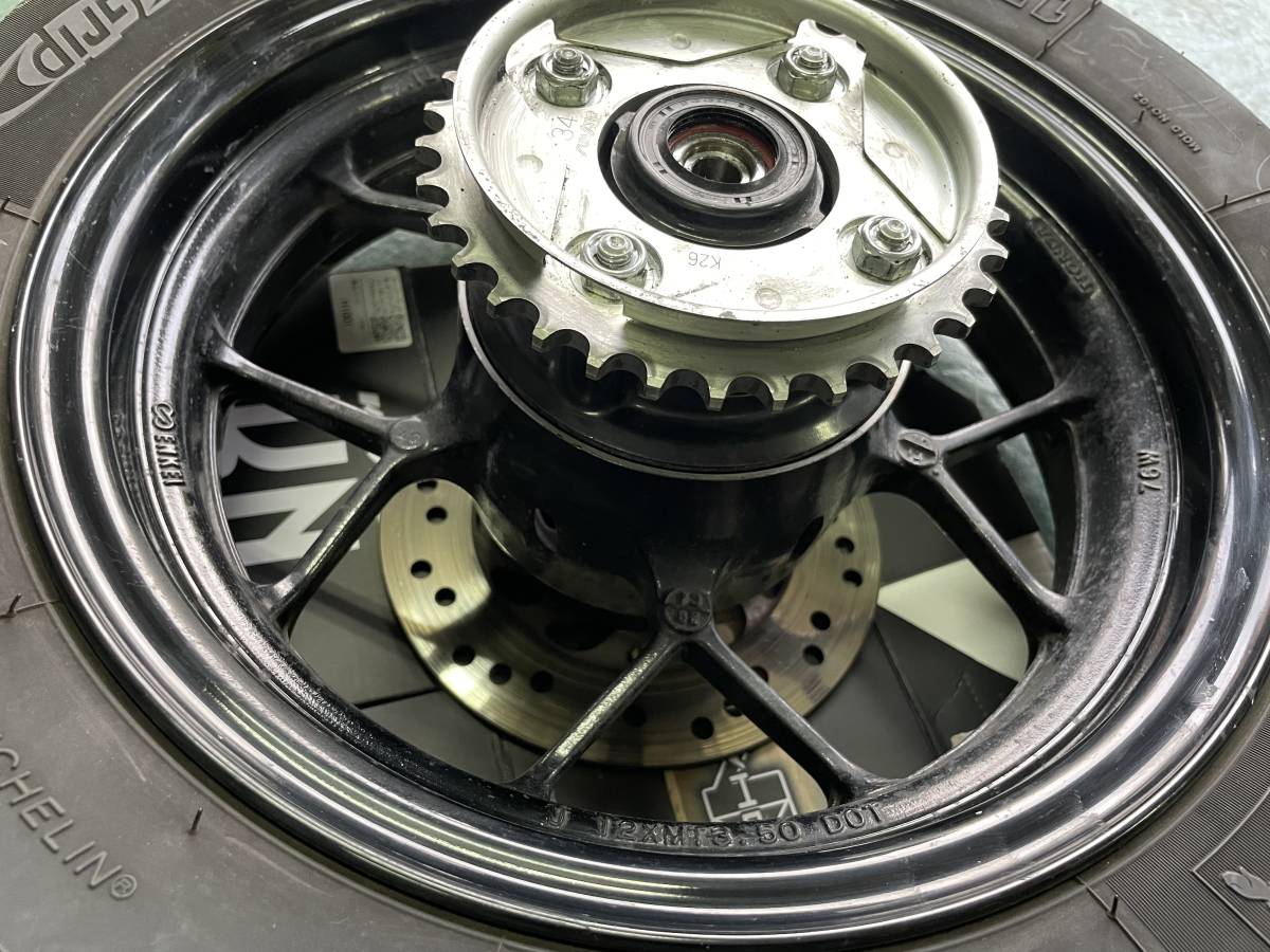 グロム jc61前期 純正ホイール 前後セット GROM グロム jc61前期 純正ホイール 前後セット GROM