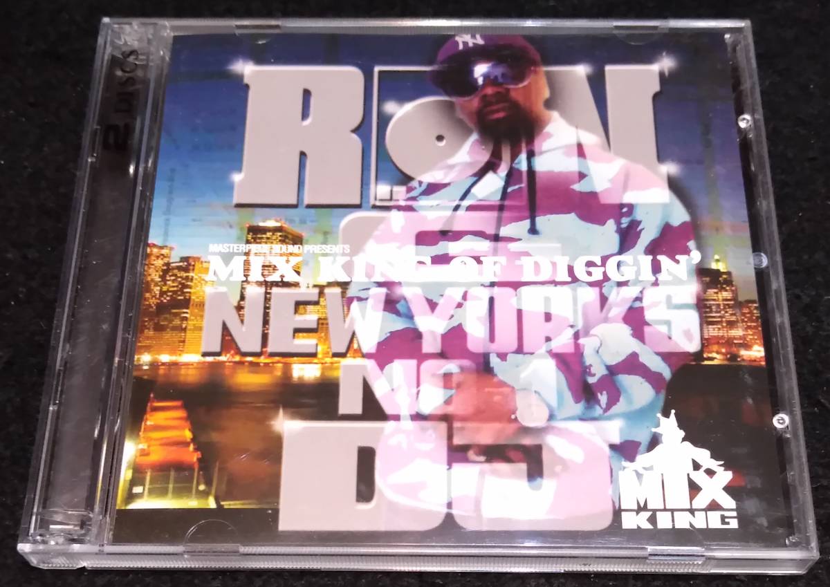 DJ Ron.G・Muro / Masterpiece Sound Presents Mix King Of Diggin' ★2×CD　Mary J Blidge Nas Krs-One Jay-Z Kanye West ムロ　_画像1