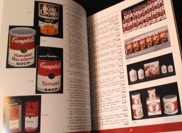  can bell * soup collector goods foreign book photoalbum /Campbell\'s Soup Collectibles* small articles doll minicar price table 